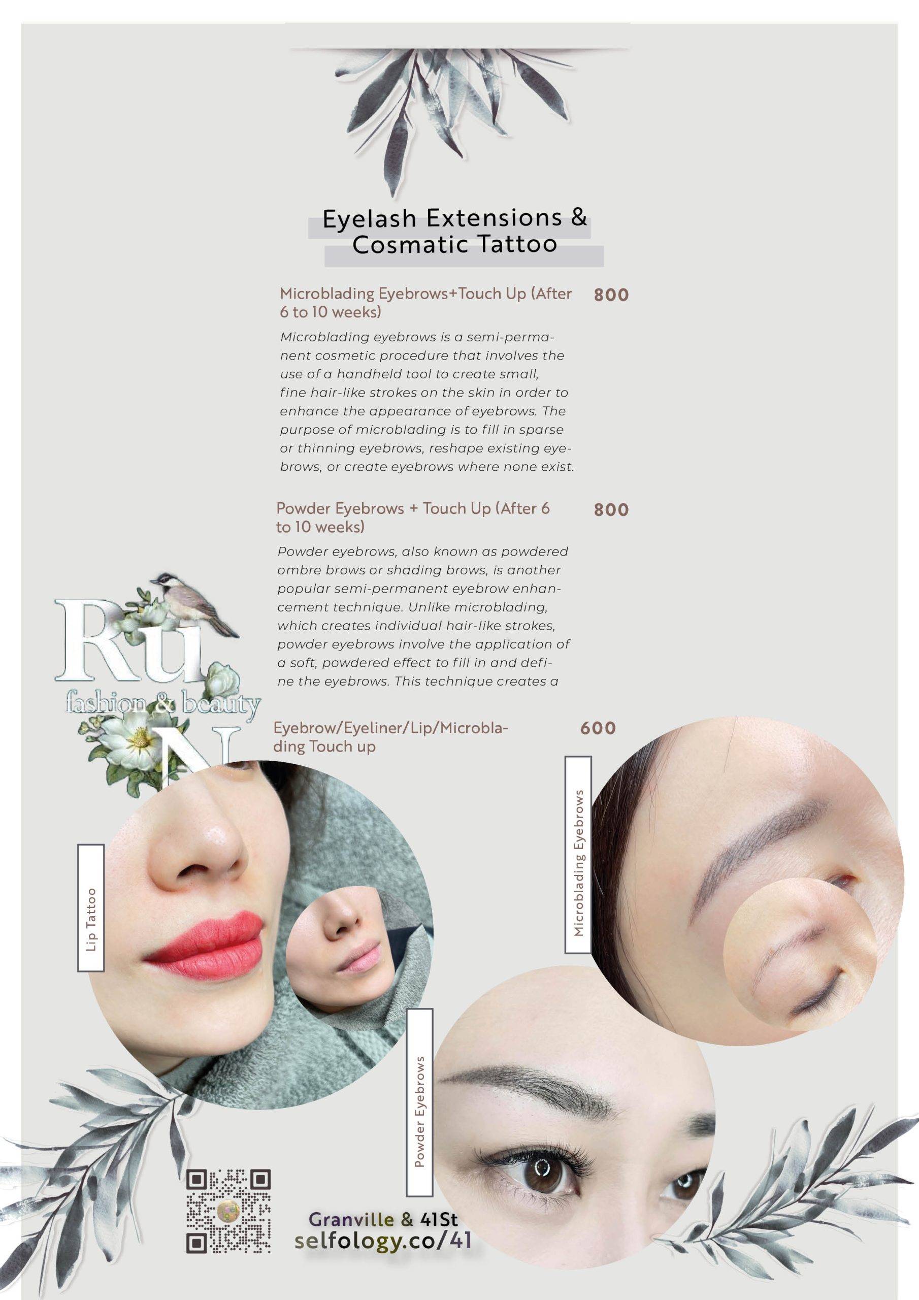 Eyebrow Cosmetic Tattoos selfology_Wellness_Spa-SWS_Asthestics selfology.co