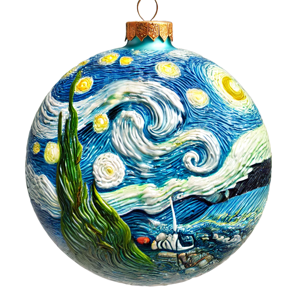 Selfology Holiday Wellness Spinning Earth Ornament